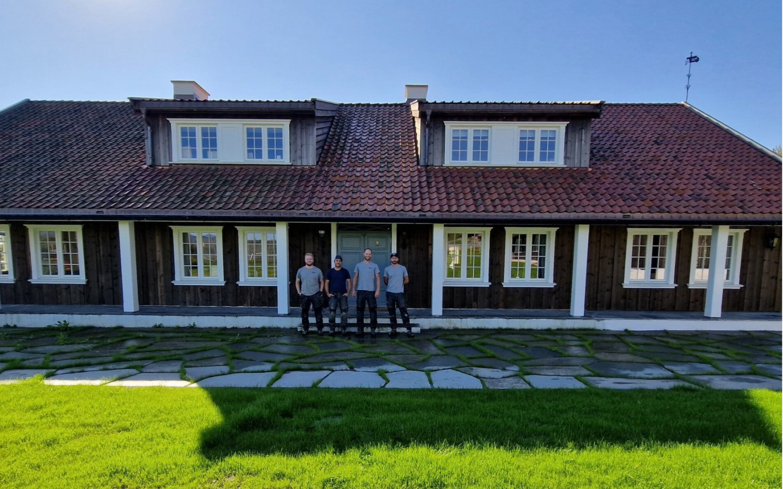 Nettside for Ødegaard & Sterten AS laget av Pagelook